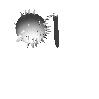 Gif animé fléau d'arme 3D